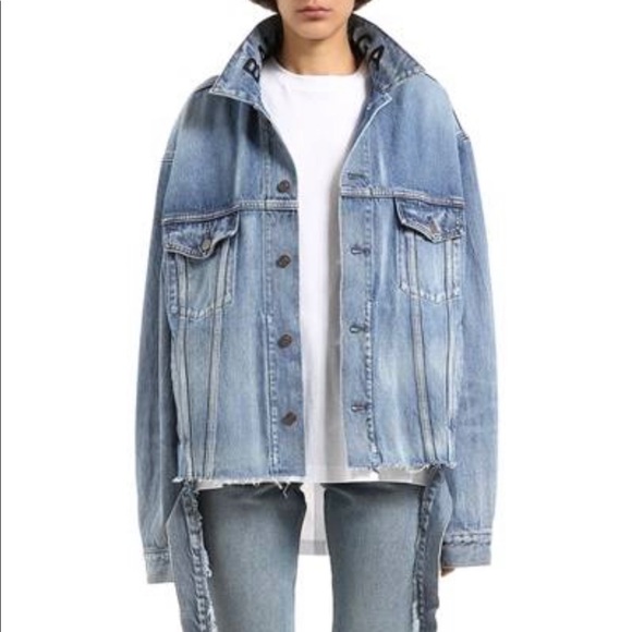 Balenciaga Jackets & Blazers - Authentic BALENCIAGA Women’s denim jacket (unisex)